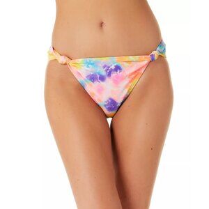California Waves Juniors Size XS Tie-Dyed Knotted Swim Bikini Bottoms 1900